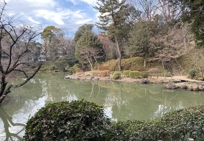 広尾にある憩いの公園