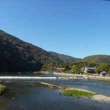 嵐山と小倉山とのコラボレーション