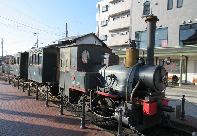 復元された列車はディーゼルエンジンだって！