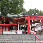 熊本城のそばにある稲荷神社