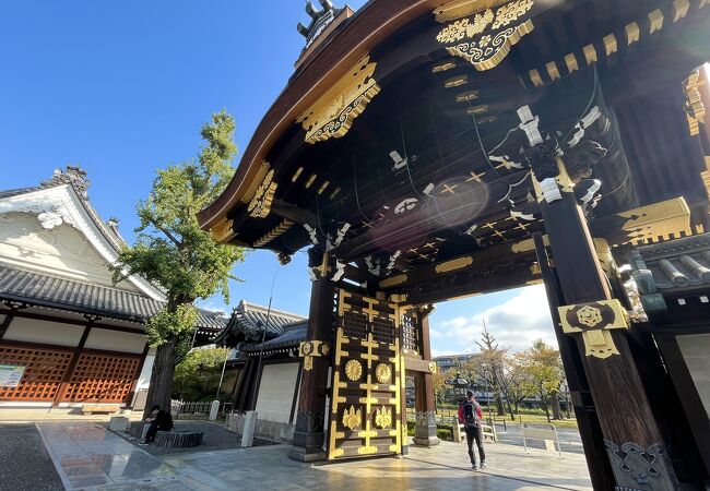 京都駅から徒歩で