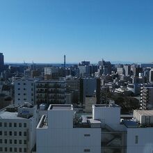 よく見ると富士山もみえます