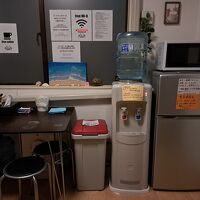 ウォーターサーバー有り。