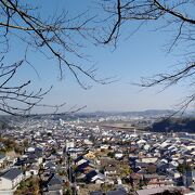 津山の街を見渡せる絶景スポット