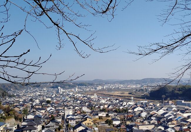 津山の街を見渡せる絶景スポット