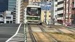 広島での移動は路面電車が一番