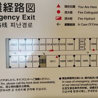 最上階のフロアマップ