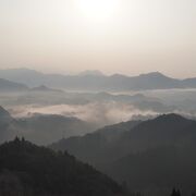 九州統制の際に国見を行った地