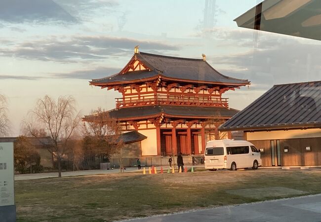 平城京にある朱雀門。