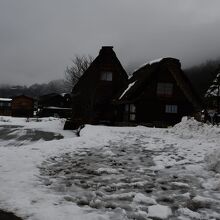 雪景色が似合います。