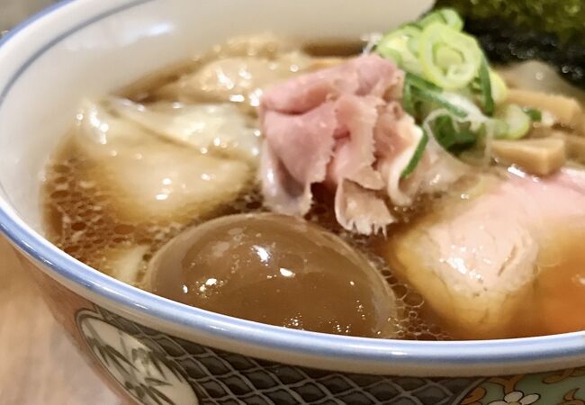 もちもちの麺が評判です