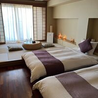 ベットは大きかったのですが、くっつけてハリウッドにしちゃいま