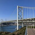 関門海峡の見える絶好のスポット