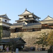 見どころの多い江戸時代最後の完全な城郭建築で、本丸からの見晴らしも良い