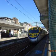 瑞芳駅で平溪線に乗り換えました。