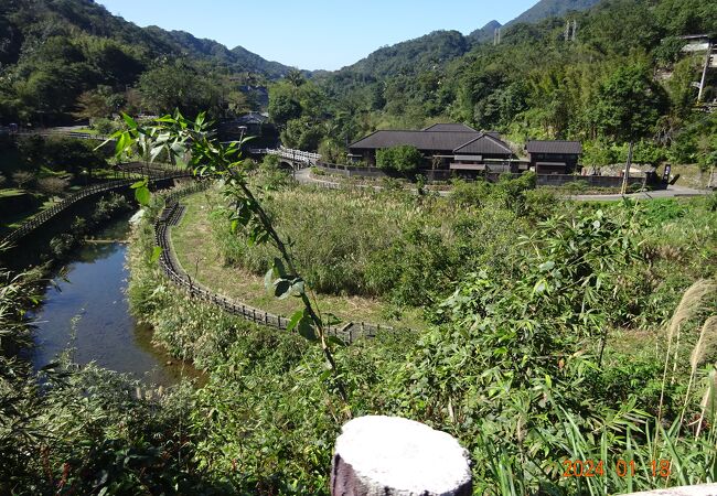 基隆河に架かる橋です。