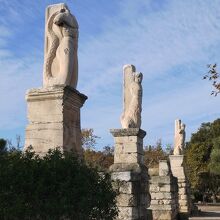 残存している遺跡