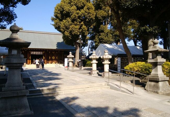 世田谷線沿線にある、吉田松陰を祀った神社