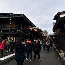 商店街の風景