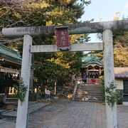 曳馬城跡に立地の東照宮