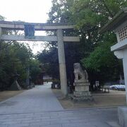 人出は多くないですが由緒ある神社です