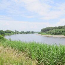 久慈川の風景