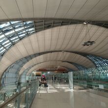 国際線と同じ風景