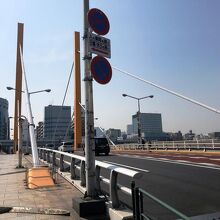 《新大橋》江東区側からの眺め