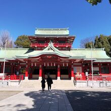 《富岡八幡宮》社殿