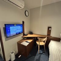 1人で泊まるには申し分ない部屋でした