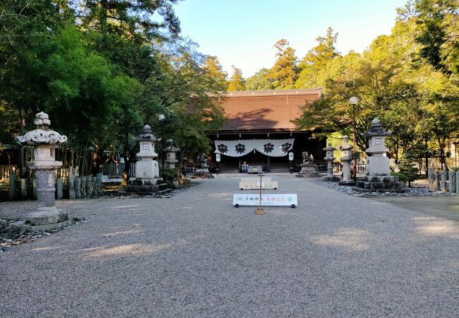 人がおらず良かった多田神社