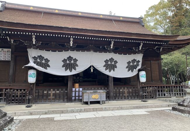 清和源氏発祥の地としても有名な神社です。厳かな雰囲気の神社でした。