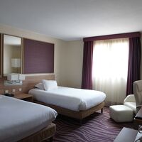 宿泊したツインルームです