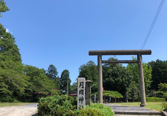 上山城の近く！