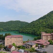 部屋からこの景色…なかなか落ち着きます