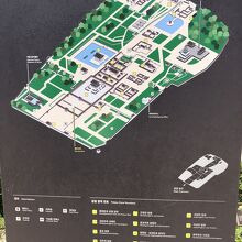 景福宮全体の俯瞰図