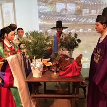 韓国の伝統的な婚礼儀式