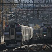 札幌屈指の通勤路線