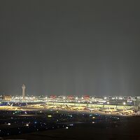 屋上から見た羽田空港です