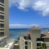 8階の部屋からの眺め