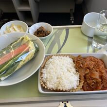 仁川→桃園便　プルコギ風