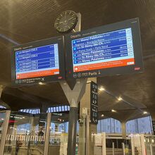 シャルルドゴール空港TGV駅 