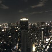 バンコク夜景を360度一望できます