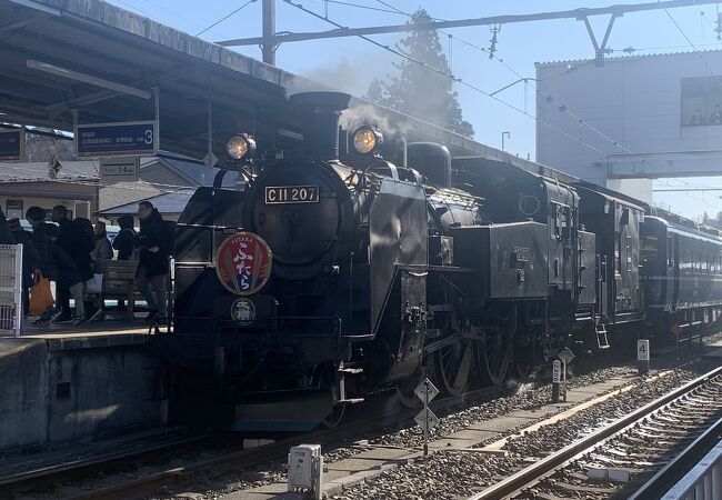 下今市から鬼怒川温泉までSL大樹