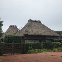 知覧型二ッつ家と呼ばれる、独特な屋根の家