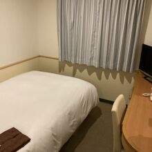 部屋は少し手狭ですが十分