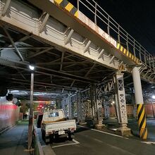 龍閑橋 架道橋