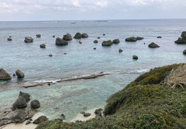写真 風景 全紙サイズ 沖縄宮古島東平安名崎『翠玉のかなた』