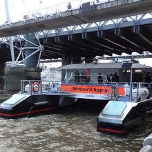 観光気分の乗船