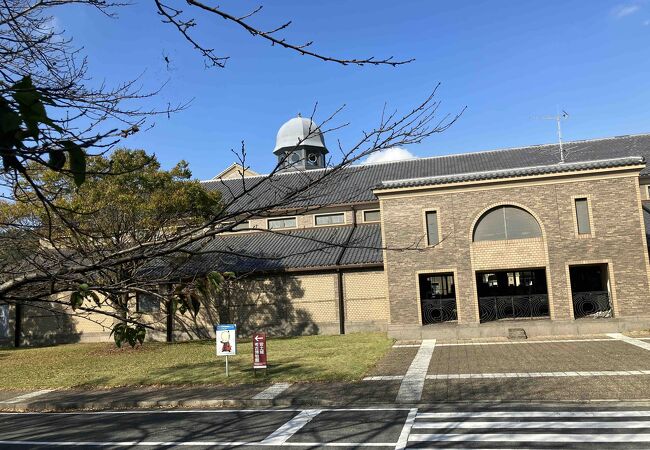 安土城だけでなく琵琶湖周辺の遺跡などの展示